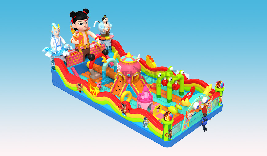 哪吒鬧海充氣城堡