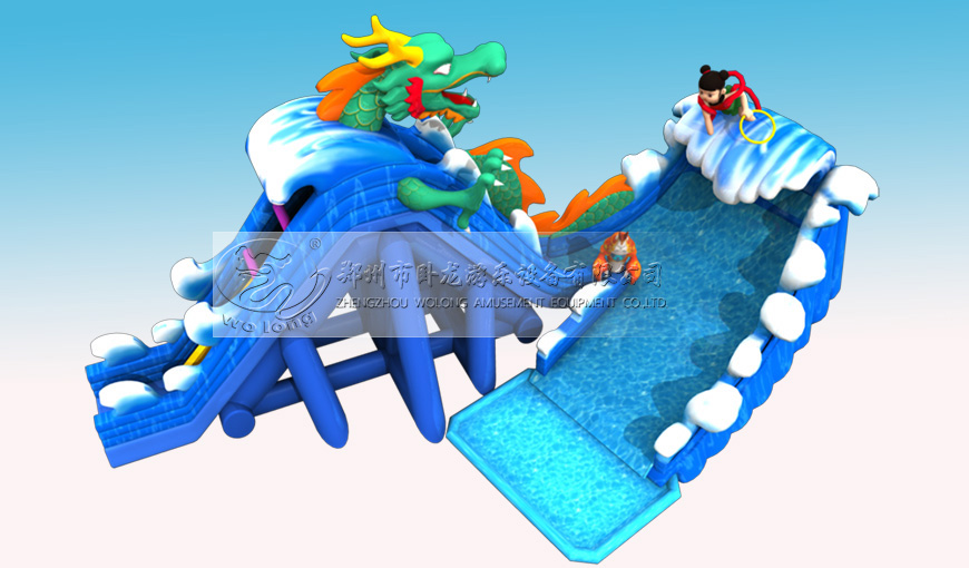 哪吒鬧海浪擺滑梯